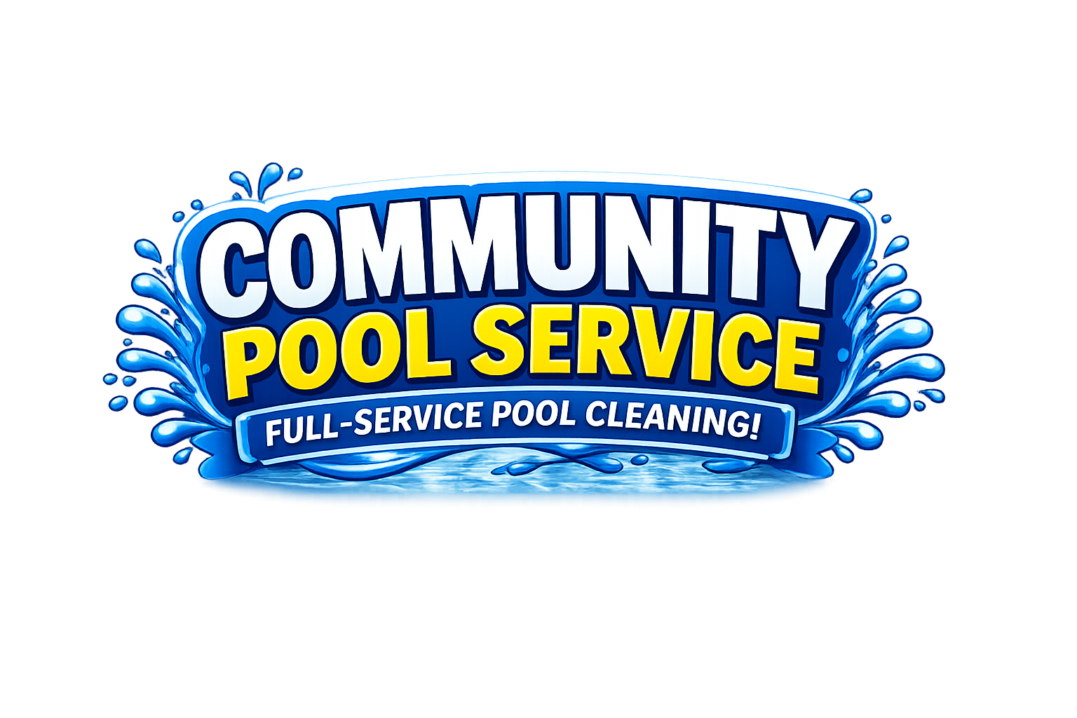 Community Pool Service logo